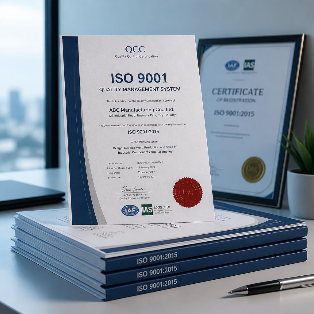 QBlue quality certificates