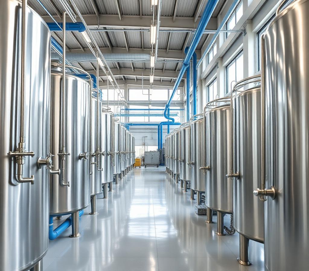 QBlue Fluid manufacturing facility